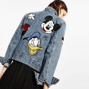 Zara + Disney Jean Jacket. Super cute 🥰